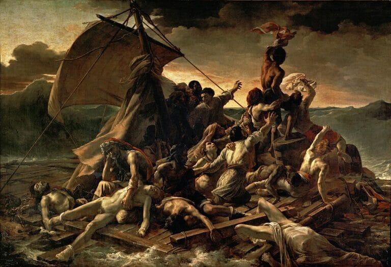 En el maravilloso mundo del arte occidental, donde la tragedia ajena es musa y el sufrimiento colectivo es óleo premium, Théodore Géricault nos regaló una pintura inolvidable: La balsa de la Medusa (1818–1819), un lienzo tan grande como el ego de los responsables del naufragio que la inspiró.