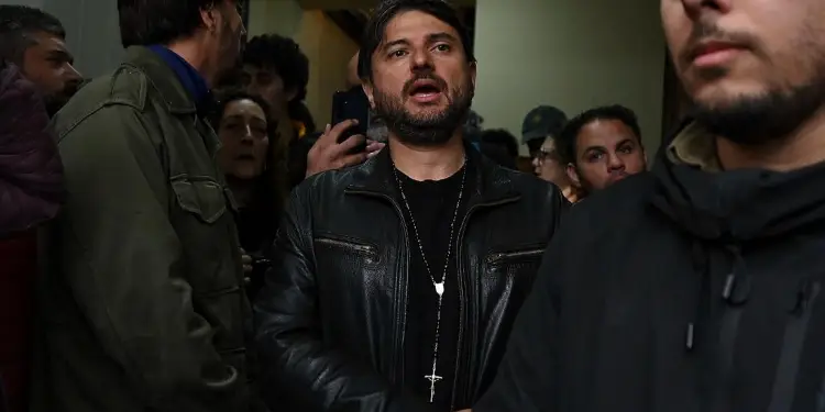 Juan Grabois detenido