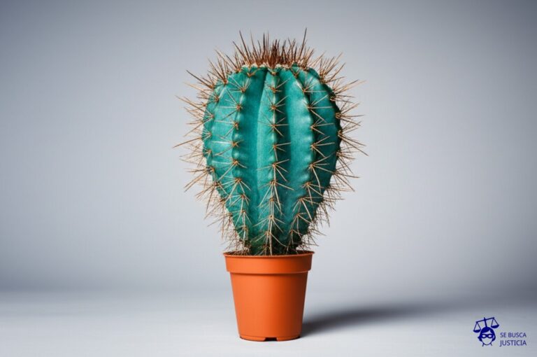 Un cactus inflado con un globo, con muchas púas saliendo y el globo a punto de reventar. Representa: Cláusulas abusivas en contratos de adhesión