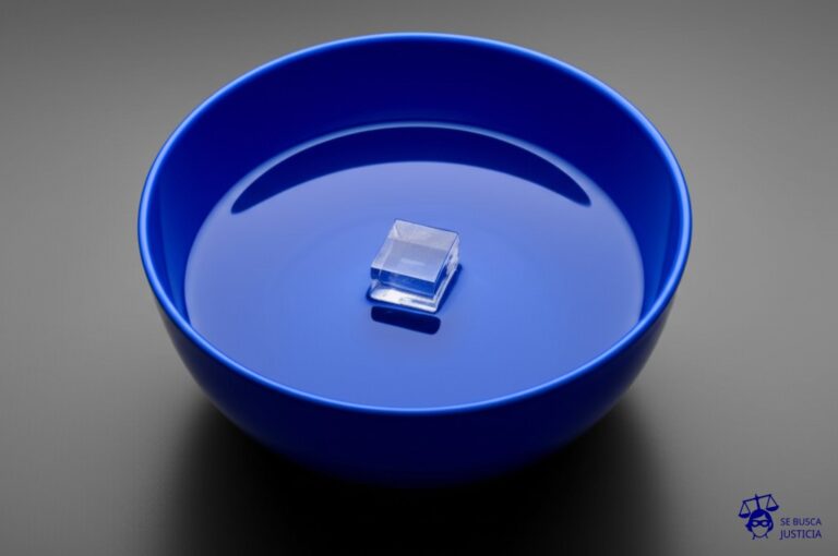 Un plato de sopa humeante, aparentemente delicioso, con un pequeño trozo de hielo flotando en el centro. Representa: El Juicio del Hombre que Demandó a su Hijo por Daño Emocional (2014