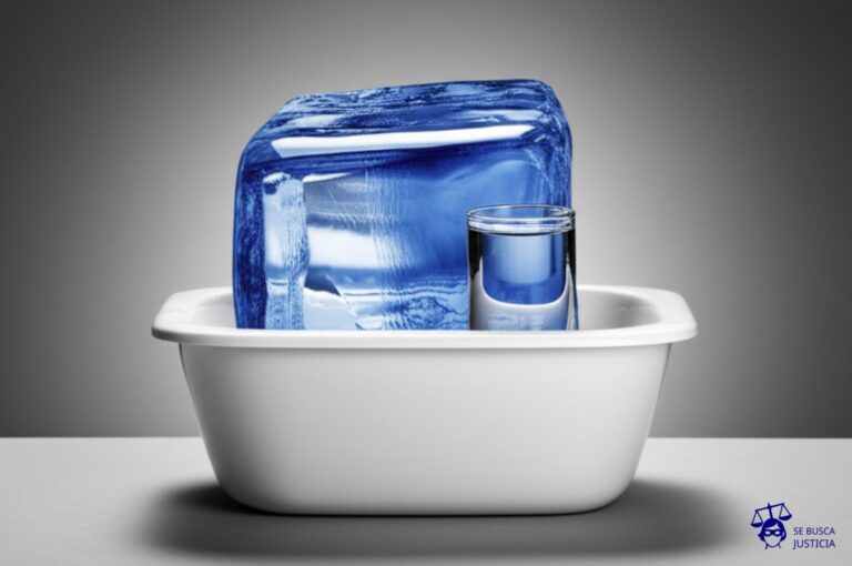 Un gran cubo de hielo (PSG) que se derrite rápidamente en una bañera (el Camp Nou), mientras que un pequeño vaso de agua (Barcelona) se llena milagrosamente y desproporcionadamente, desbordando la bañera. Representa: El "robo" del Barcelona al PSG en Champions 2017 (Remontada)