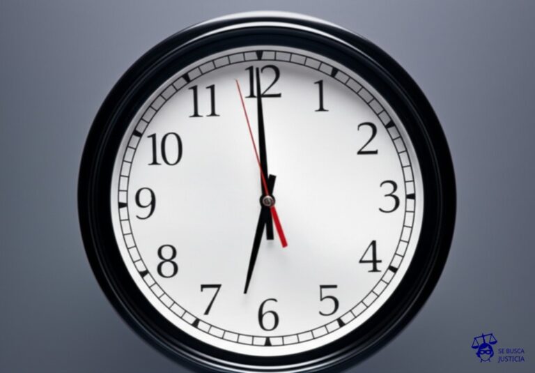 Un reloj de pared, con las manecillas fundidas y deformadas, extendiéndose grotescamente más allá de los bordes de la esfera. Representa: Falta de pago de horas extras