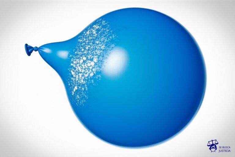 Un globo inflándose repentinamente y reventando. Representa: Incrementos de precio sin aviso previo