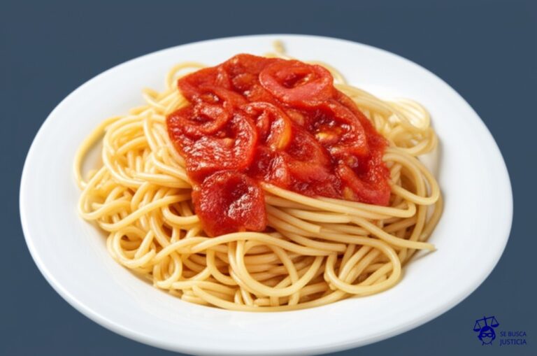 Un gran plato de espagueti (Ingres) con una salsa (influencia romana) hecha de trozos de tomate idénticos, pero ligeramente torcidos. Representa: Jean-Auguste Dominique Ingres fue influenciado por obras romanas generando debate sobre la originalidad en el arte