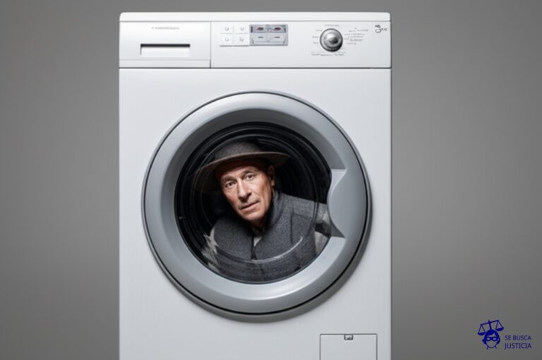 Un maniquí con sombrero, cubierto de fieltro, atascado a medias en una lavadora. Representa: Joseph Beuys utilizo su cuerpo en performances lo que en ocasiones genero controversia por su naturaleza radical