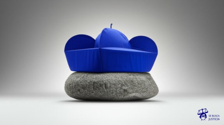 Un sombrero papal aplastado por una gran roca espacial. Representa: Maurizio Cattelan enfrentó controversia legal por obras como 'La Nona Ora', en la que representaba al Papa Juan Pablo II aplastado por un meteorito