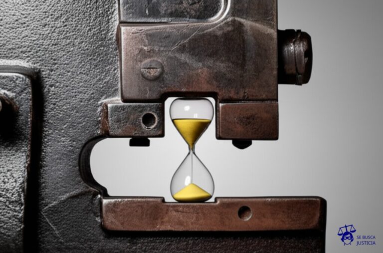 Un pequeño y delicado reloj de arena (representando a Miguel Abuelo) siendo aplastado por una gigantesca y oxidada prensa industrial. Representa: Miguel Abuelo sufrio el embate de la maquinaria represiva del estado durante la dictadura argentina