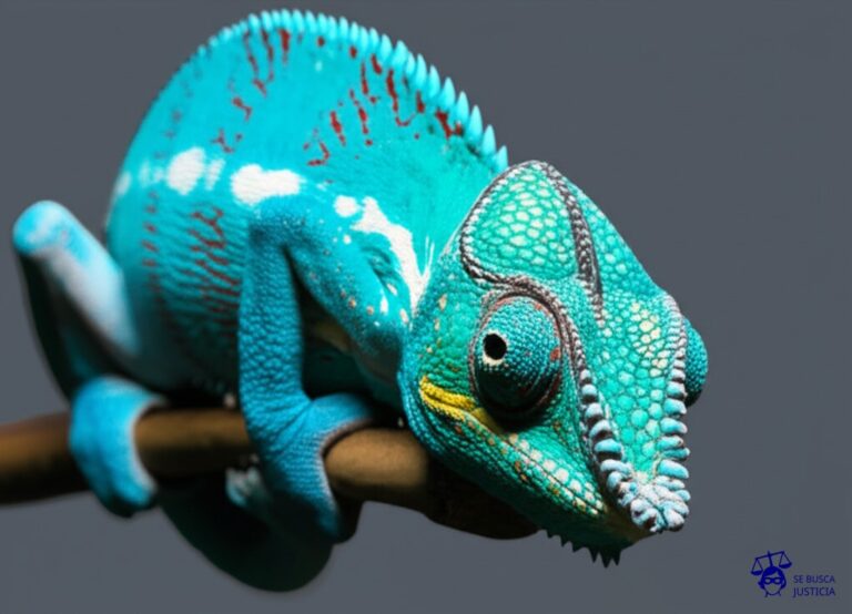 Un camaleón obeso, pintado con los colores de un famoso cuadro (digamos, La Noche Estrellada) intentando, sin éxito, ocultarse sobre la misma pintura original. Representa: Plagio de obras artísticas (pinturas